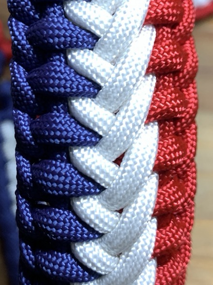 Tissage Frenchie, tricolore bleu marine, blanc et rouge