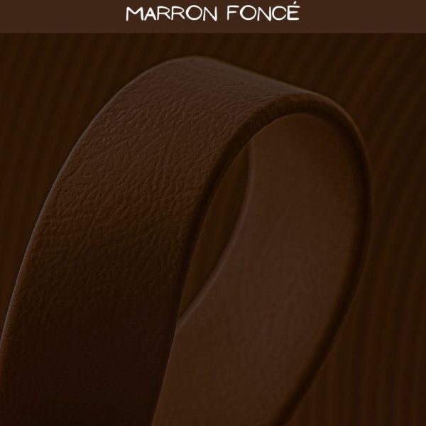 marron foncé cuir vegan